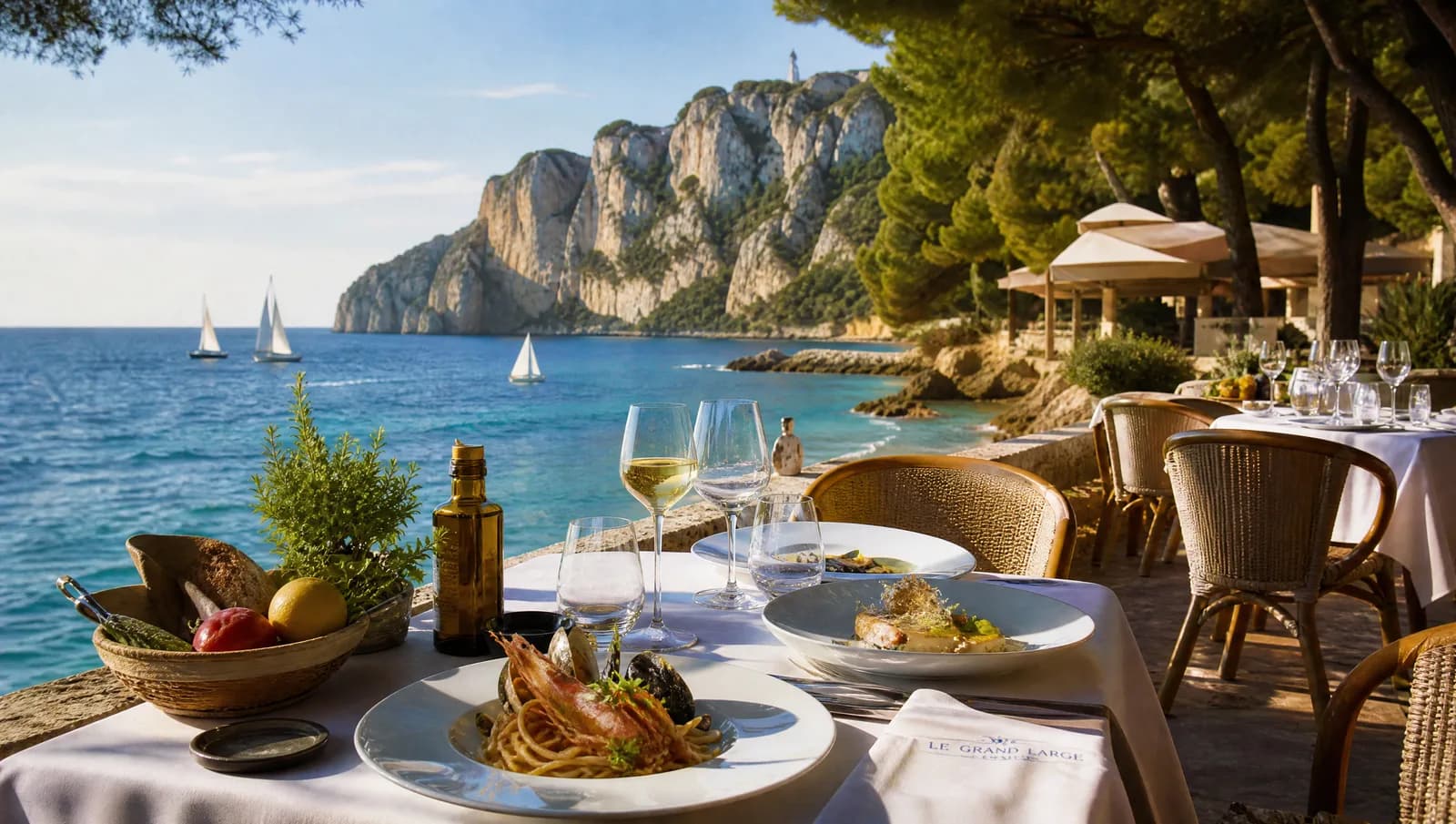 Restaurant italien entre Cassis et La Ciotat