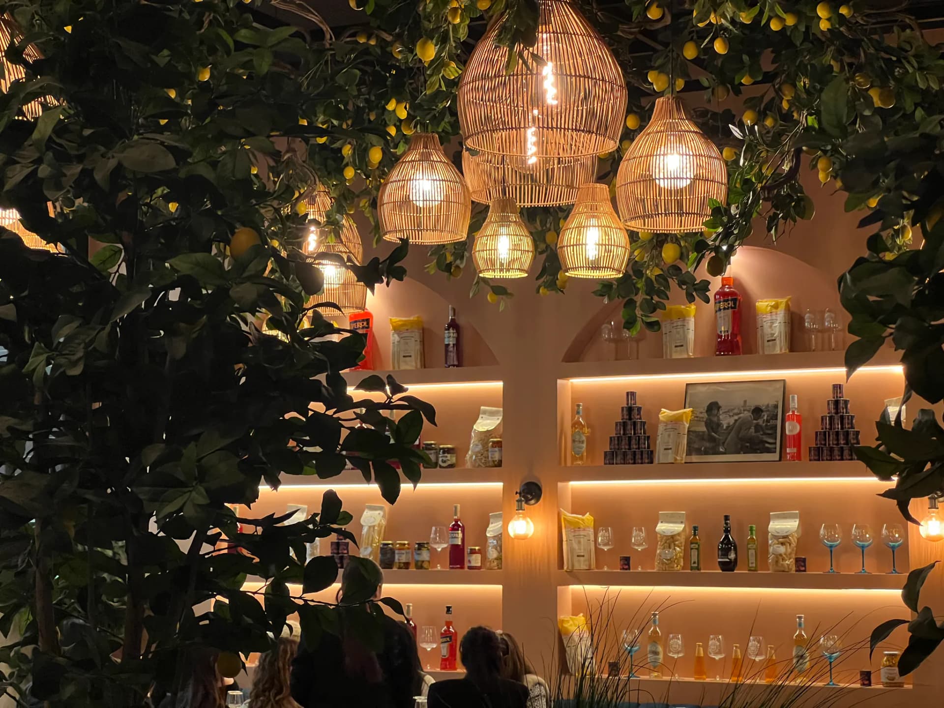 Intérieur du restaurant